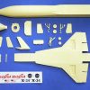 AA072012-X34-Parts 1/72 Orbital Sciences X-34