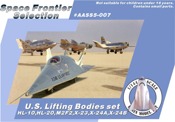 1/144 Lifting bodies complie-set