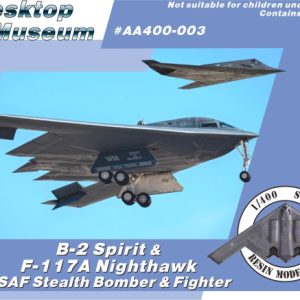 1/400 B-2 Spirit & F-117A Nighthawk