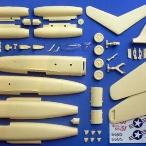 AA072035-XB51-Parts 1/72 Martin XB-51