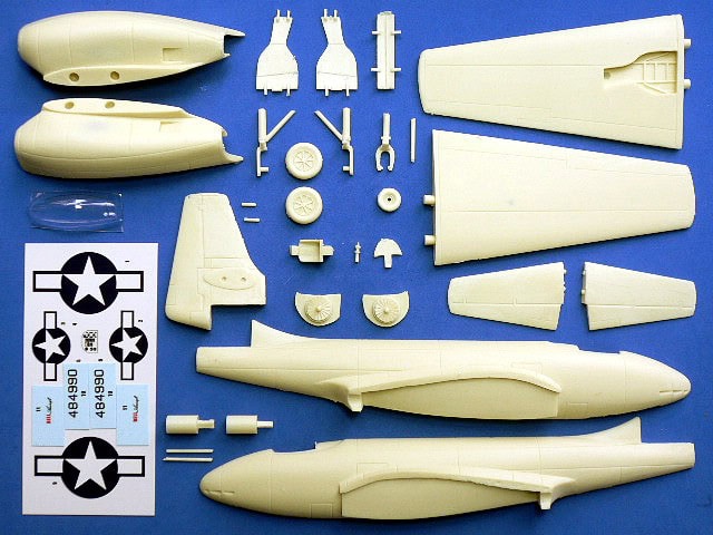 AA072054-XP83-Parts 1/72 Bell XP-83