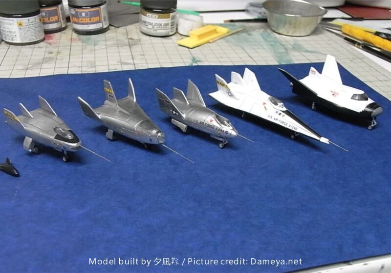 1/144 Lifting bodies complie-set
