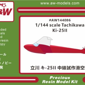 AW144086_boxtop 1/144 Tacikawa Ki-25-II Experimental glider