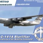 C-141A Starlifter aircraft model for Air Mobility Command collection.