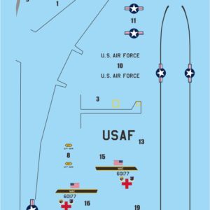 Detailed Lockheed C-141A Starlifter aircraft model for scale modeling and display.